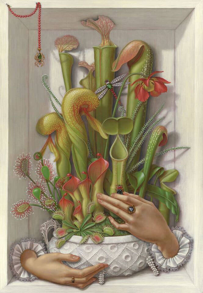 Madeline von Foerster Carnival Insectivora painting